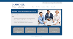 Desktop Screenshot of marcherconsulting.com